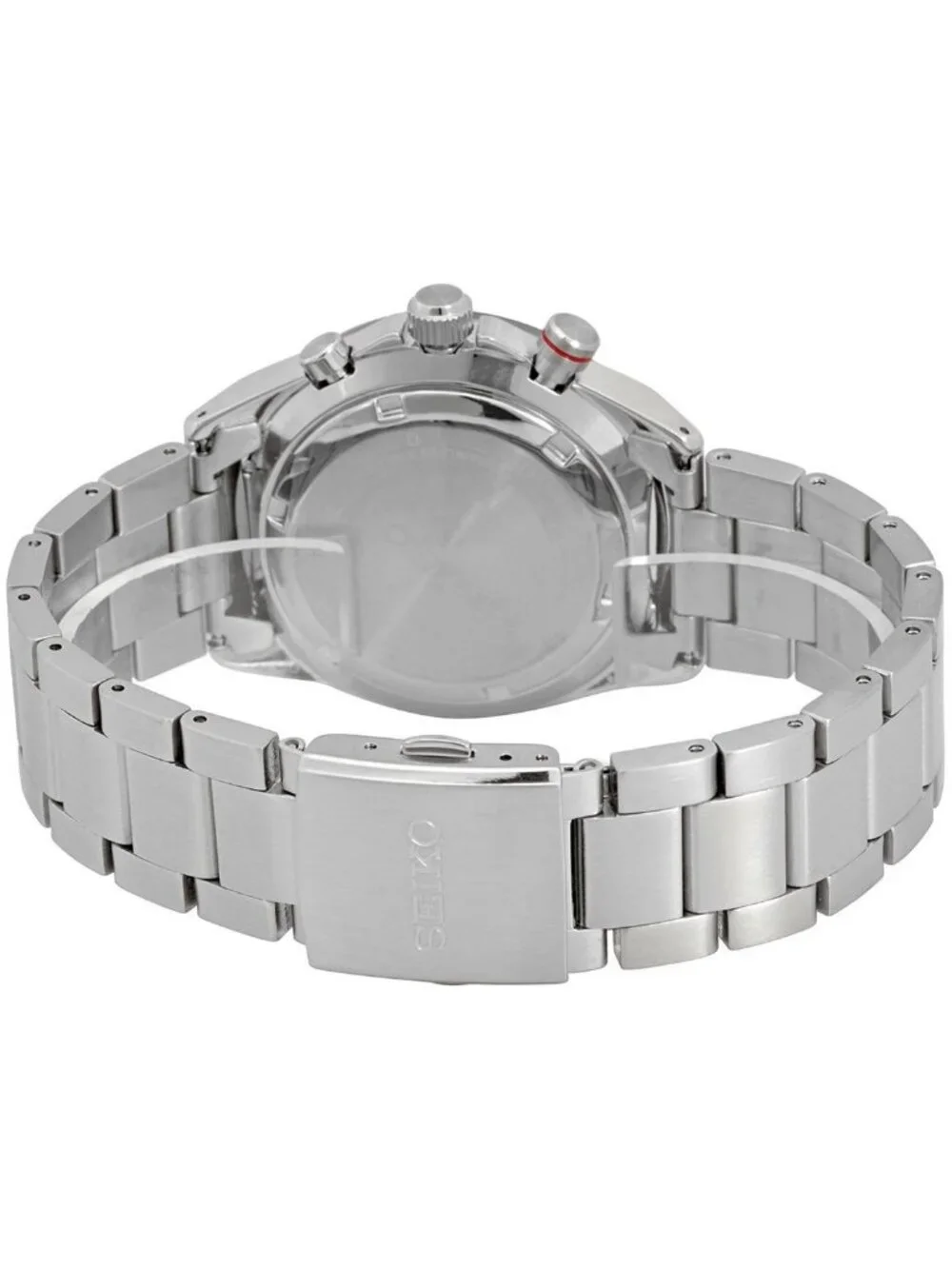 NWT Seiko Chronograph Quartz Blue Dial Men's Watch